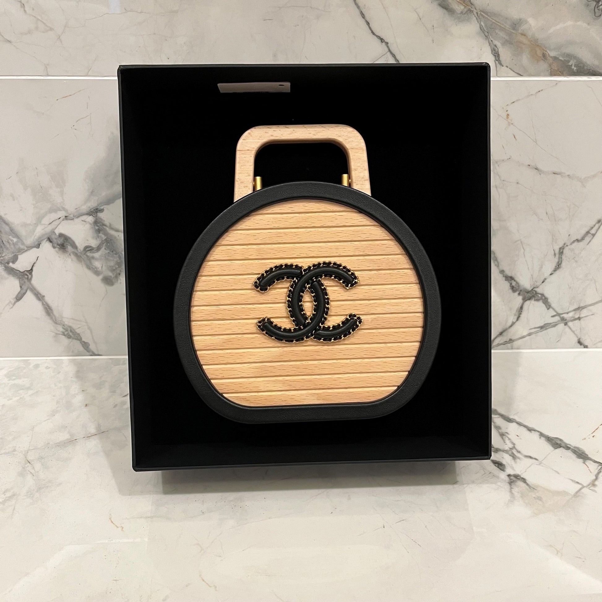 Chanel Cruise 2022 Wood Vanity Case